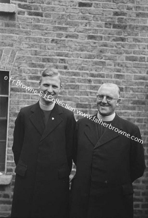 REV M DOWLING S.J. AND REV J GILL S.J. BEFORE LEAVING FOR RHODESIA